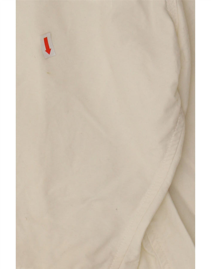 Shorts de natação masculino NIKE Graphic Cargo médio algodão branco