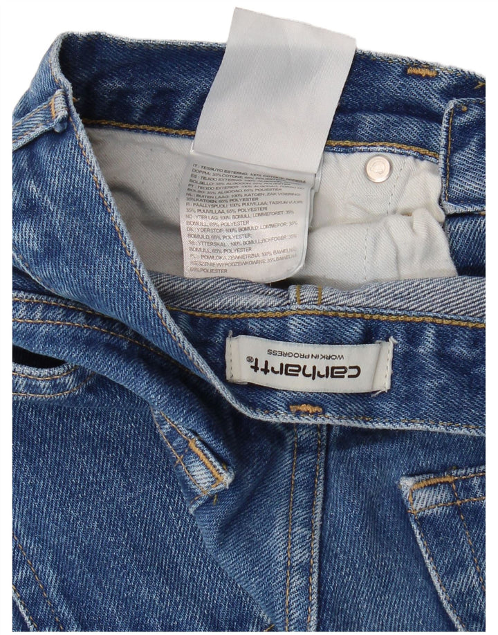 Carhartt Jeans Slim Feminino W26 L25 Azul Algodão