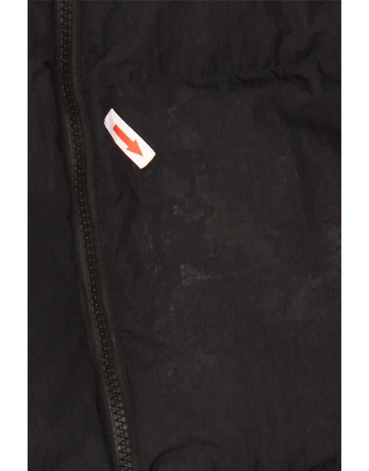 Jaqueta Columbia Masculina Acolchoada UK 36 Pequena Nylon Preta
