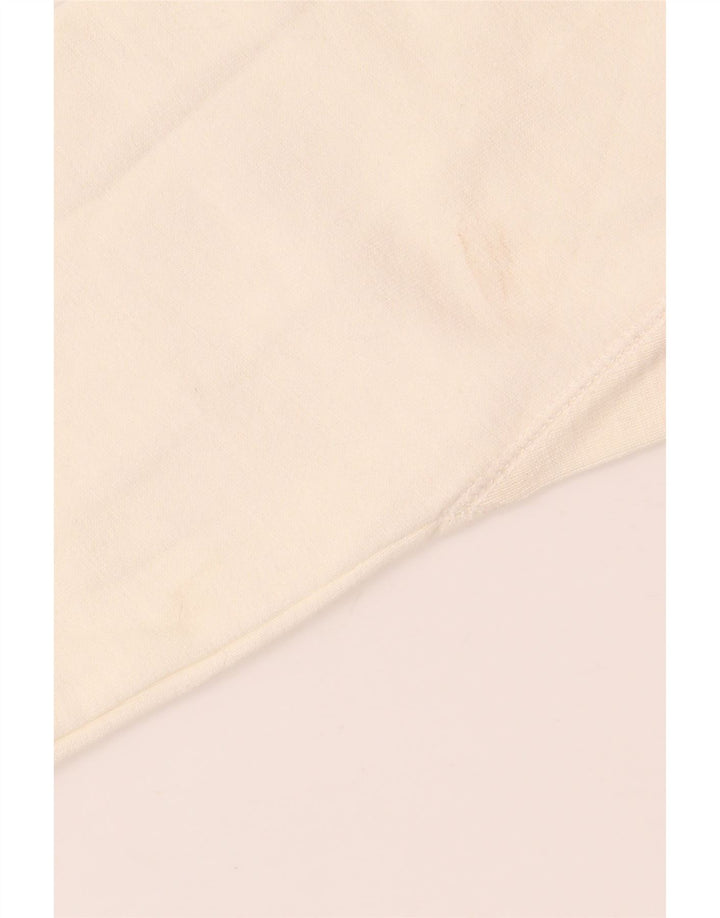 Jack Wills moletom gráfico masculino jumper médio algodão branco