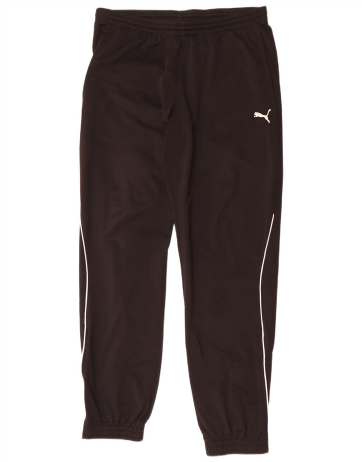 Calça de treino masculina Puma Joggers grande poliéster preto