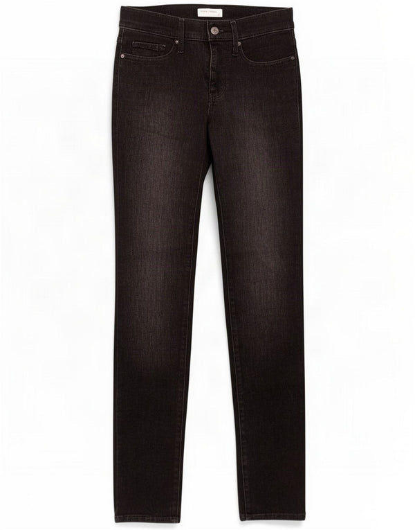Levi's Womens 311 Shaping Slim Jeans W27 L32 Algodão Preto