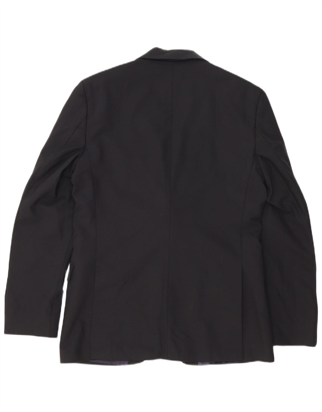 Jaqueta blazer masculina Ted Baker com 2 botões de ajuste regular Reino Unido 38 algodão preto médio