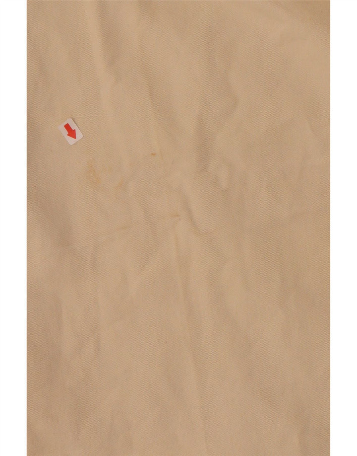 Calça chino reta feminina MASSIMO DUTTI UE 42 grande W32 L33 bege