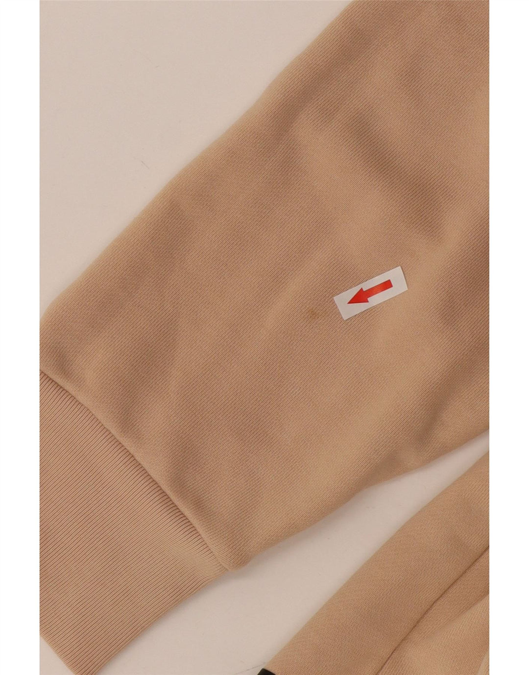 Adidas feminino gráfico oversized moletom jumper reino unido 12/14 médio bege