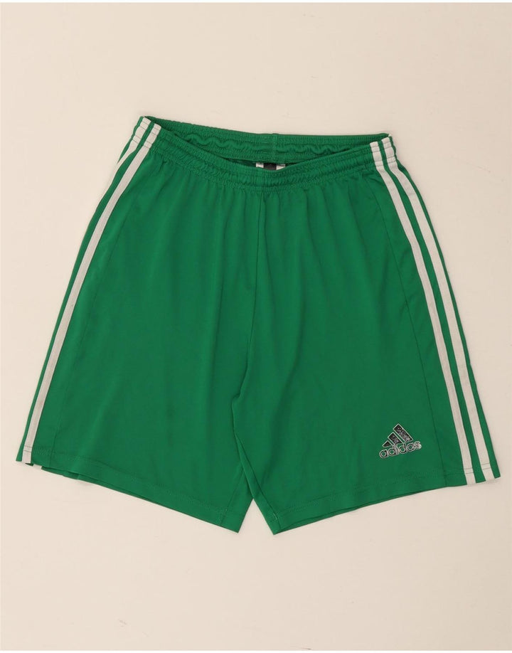 Adidas Mens Aeroready Sport Shorts Poliéster Verde Médio