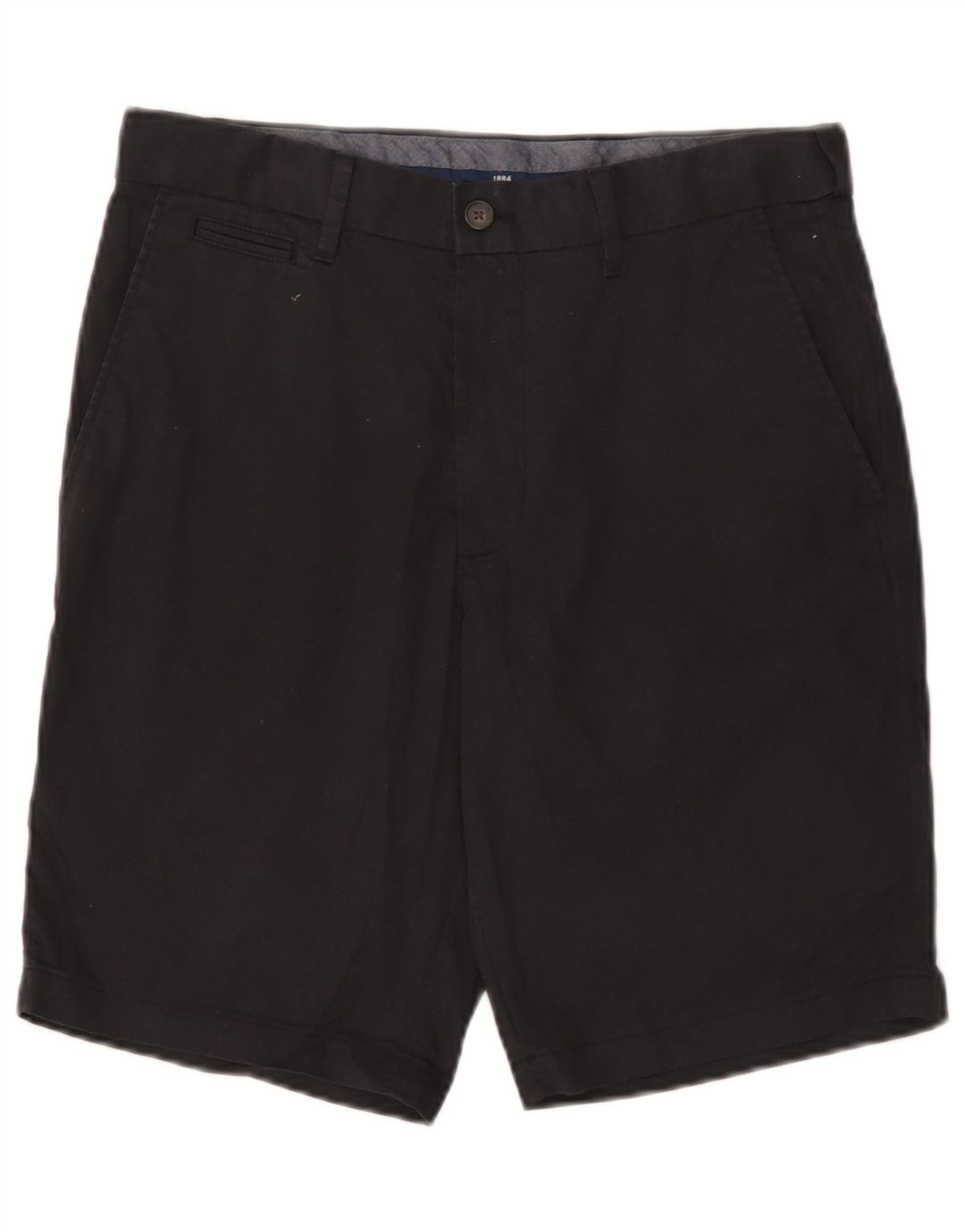 Shorts Chino Masculino Marks & Spencer W30 Médio Algodão Preto