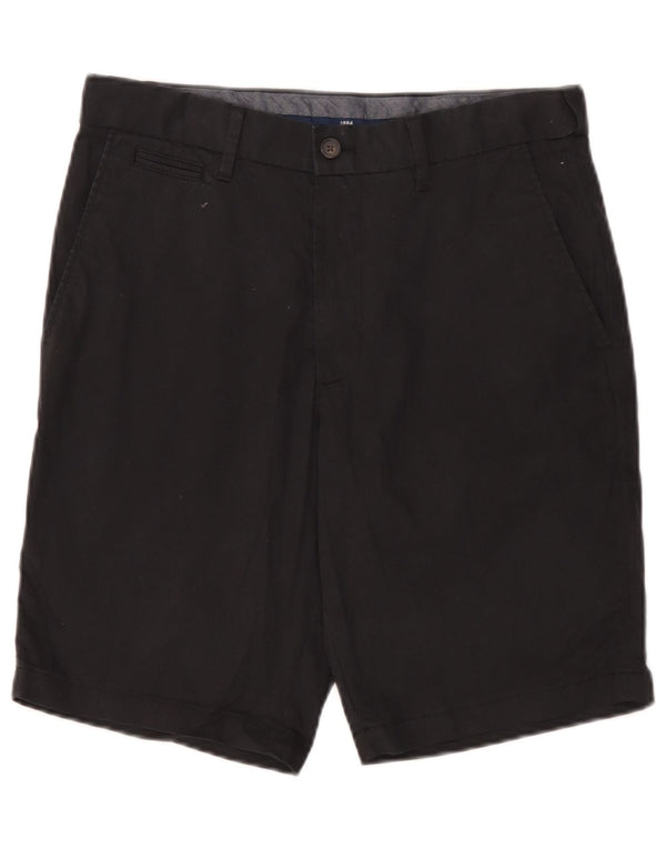 Shorts Chino Masculino Marks & Spencer W30 Médio Algodão Preto