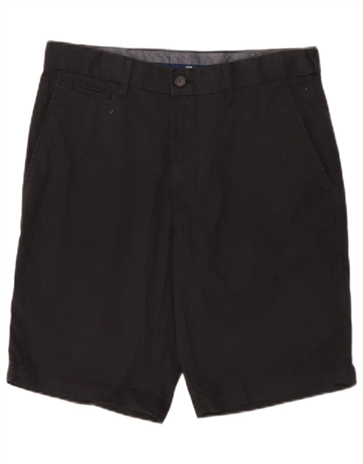 Shorts Chino Masculino Marks & Spencer W30 Médio Algodão Preto