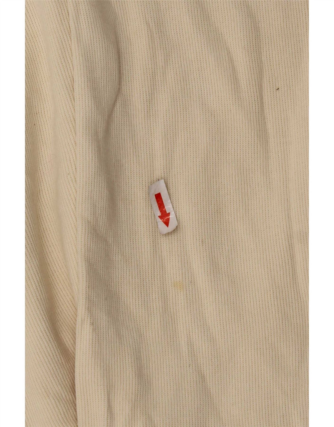 Fila Mens Hooded Top Manga Longa Grande Algodão Bege