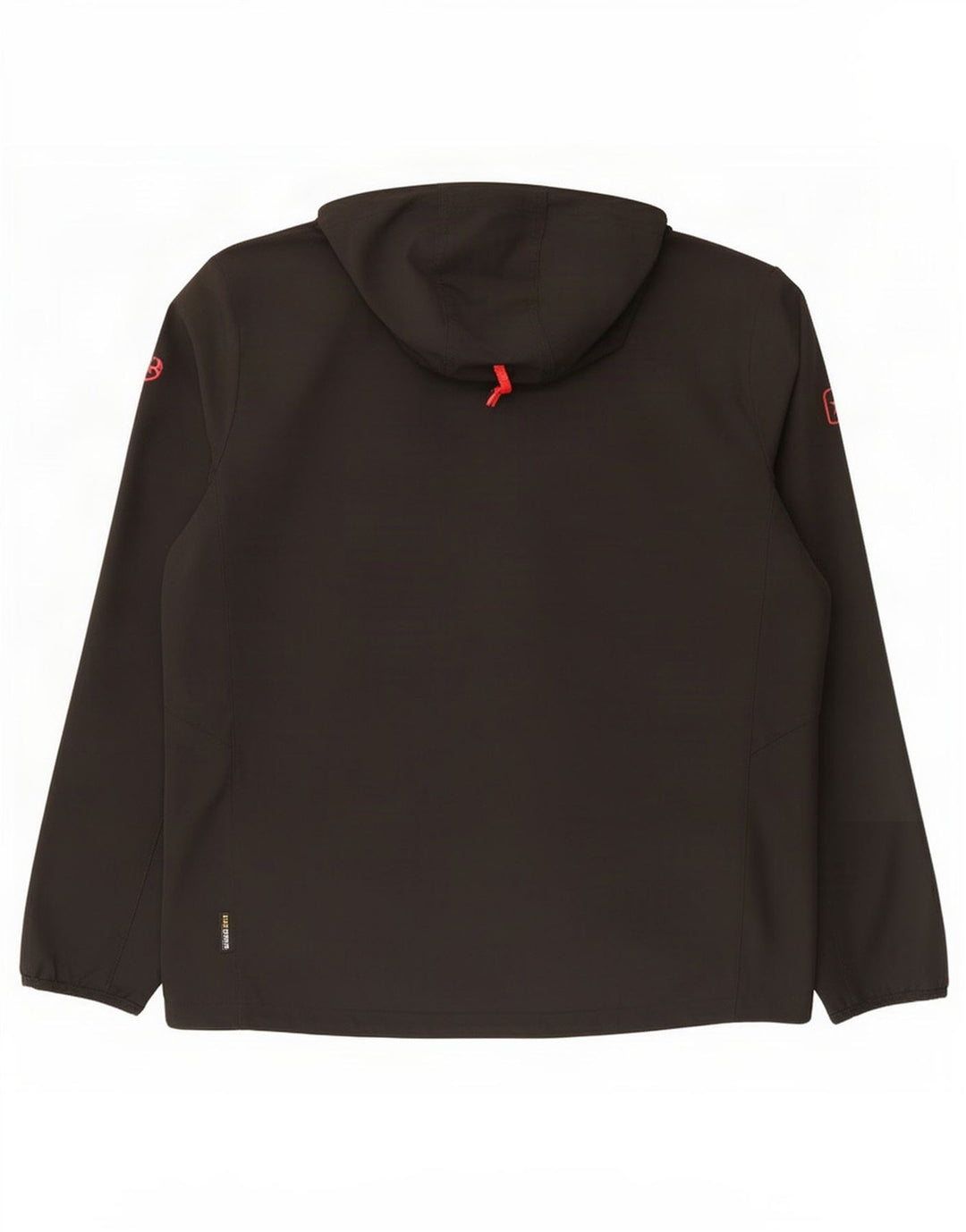 Jaqueta masculina com capuz Jack Wolfskin UK 48 2XL poliéster preto