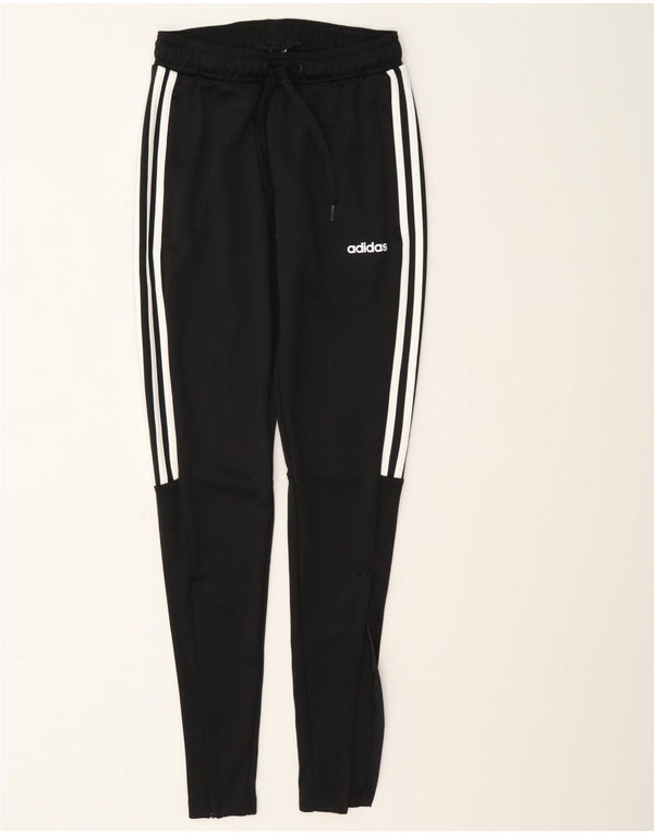 Calça Adidas Climalite Feminina UK 8/10 Pequena Poliéster Preto
