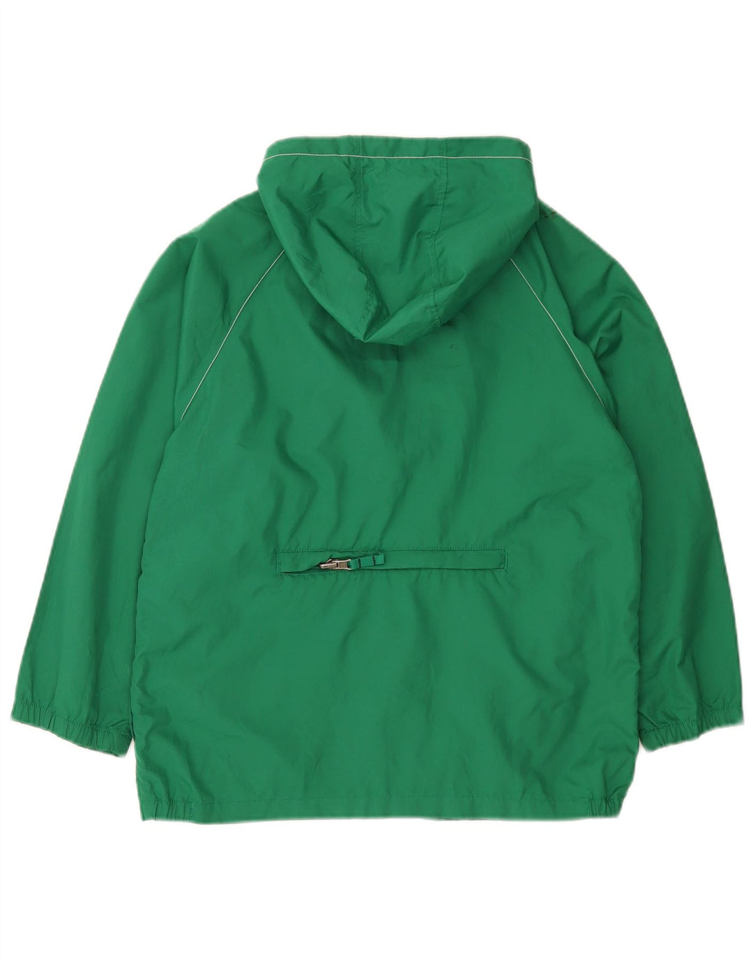 Jaqueta de chuva com capuz Gap Boys 10-11 anos grande poliéster verde