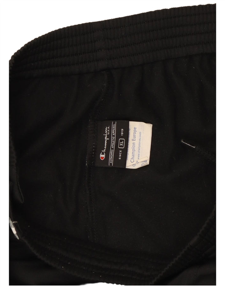 Calça de treino masculina Champion XL preto poliéster