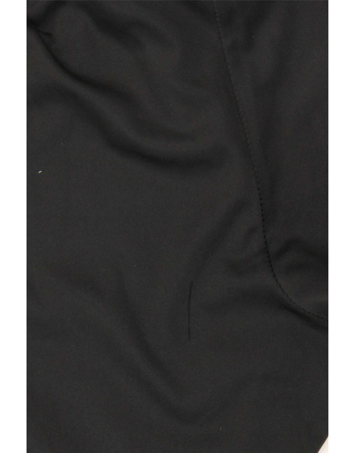 Calça de treino masculina Nike Dri Fit médio preto colorblock poliéster