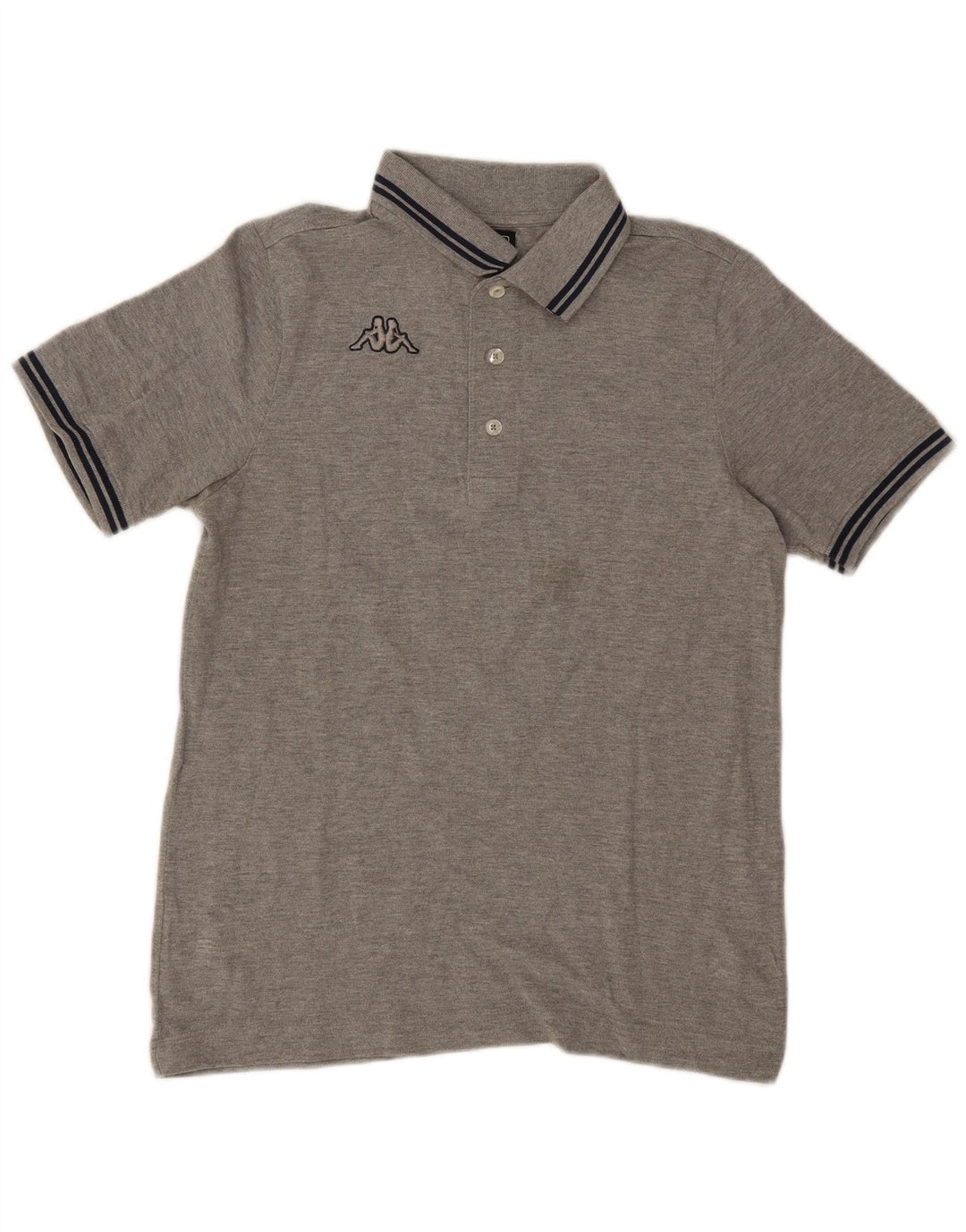 Camisa polo masculina Kappa XS algodão cinza