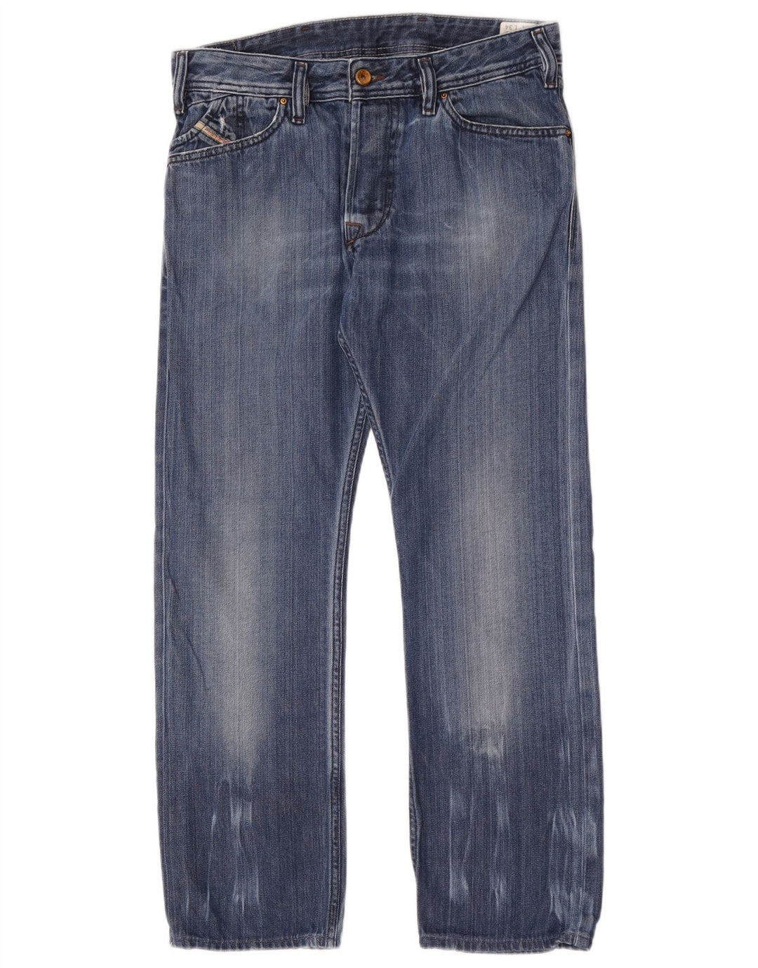 Diesel Masculino Kander Straight Jeans W31 L28 Azul Algodão