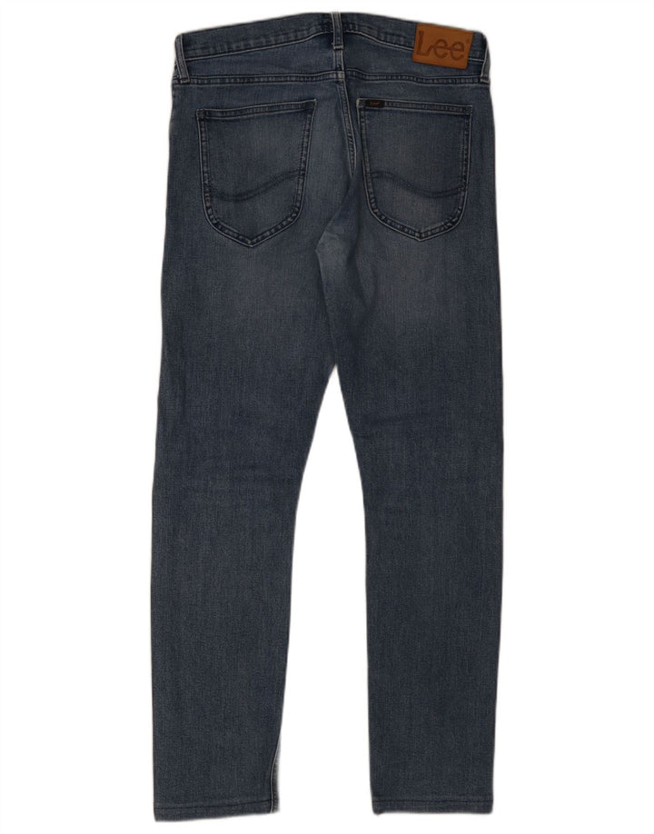 Lee Mens Luke Slim Jeans W32 L32 Azul Algodão