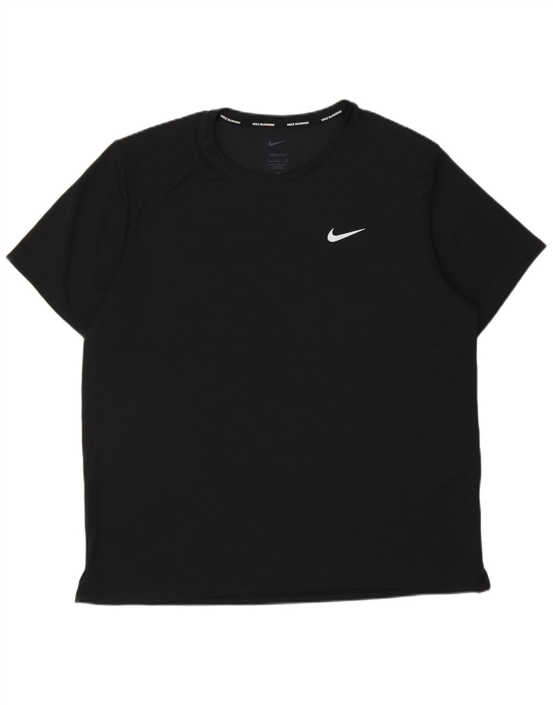 Camiseta Nike Masculina Dri Fit Graphic Top Grande Poliéster Preto
