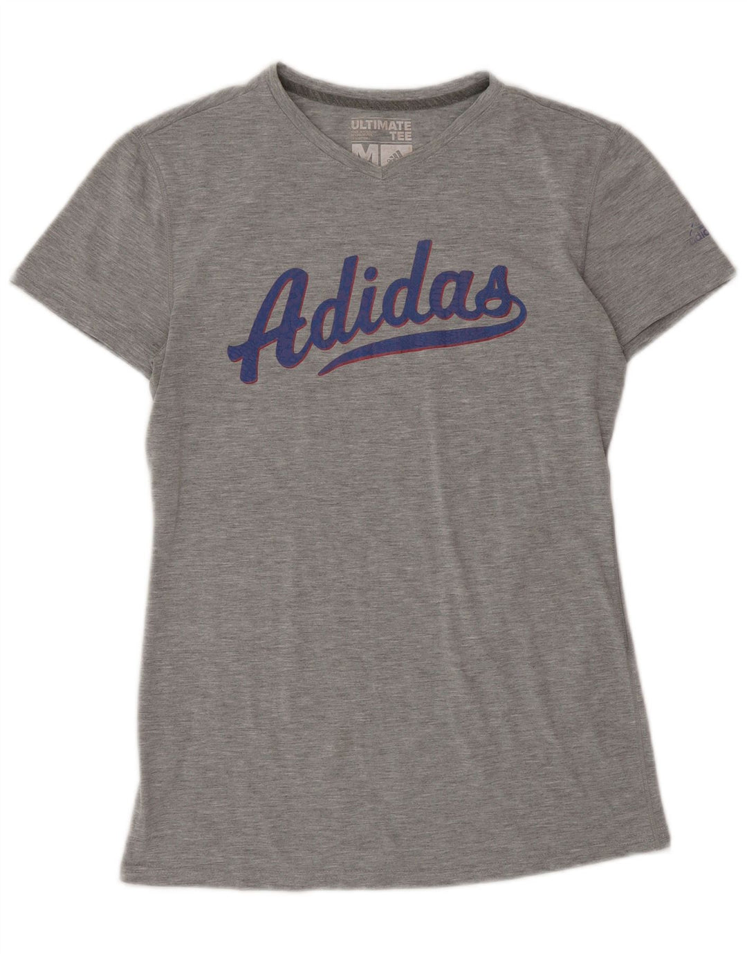 Adidas Camiseta Feminina Graphic Top UK 12 Cinza Médio Poliéster
