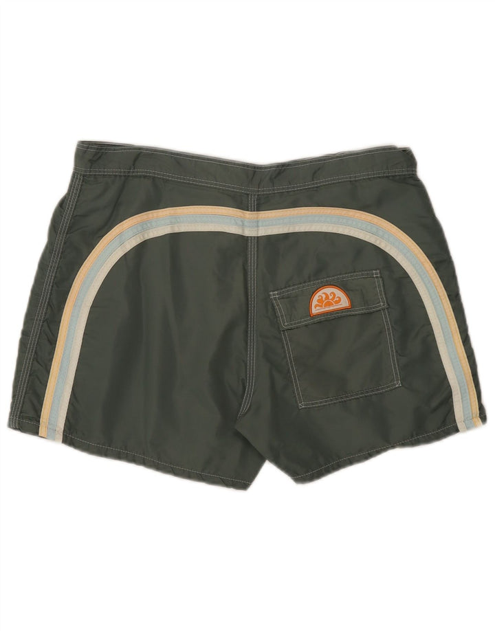 Shorts de natação masculino Sundek médio cáqui nylon