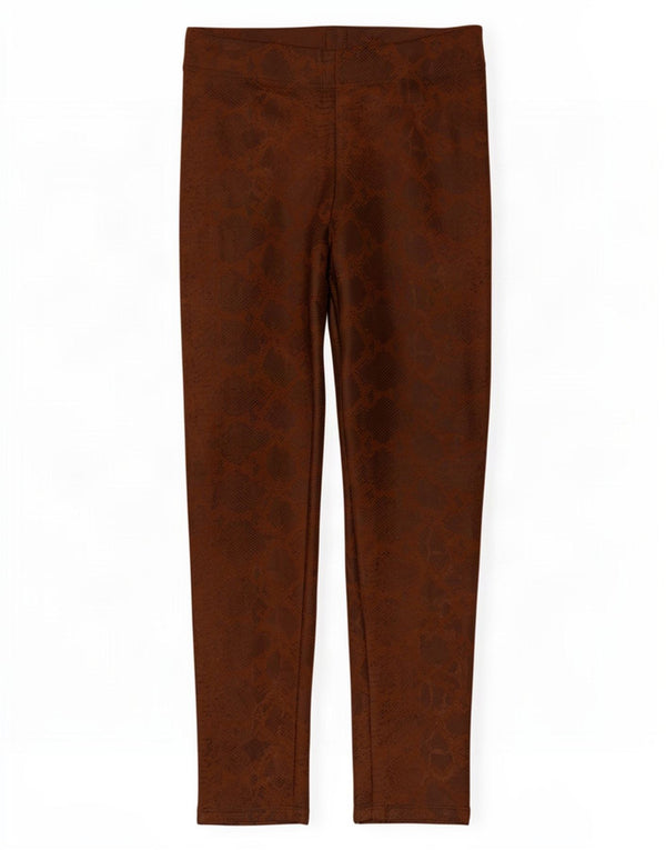 Calça casual feminina Marks & Spencer UK 14 grande W30 L27 marrom