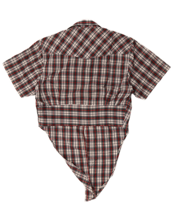 Blusa feminina de manga curta Matt Delehga Reino Unido 12 média multicolorida
