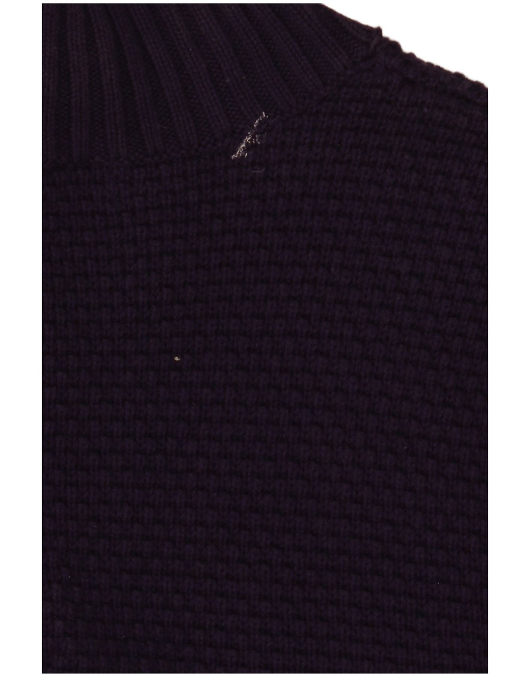 Suéter cardigã feminino manga 3/4 CHAPS Reino Unido 12 médio roxo