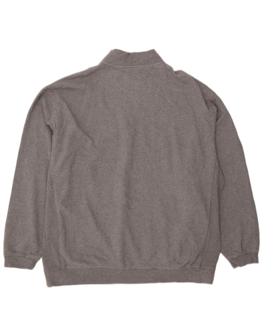 Moletom Nike Masculino com Zíper e Pescoço Jumper 3XL Algodão Cinza