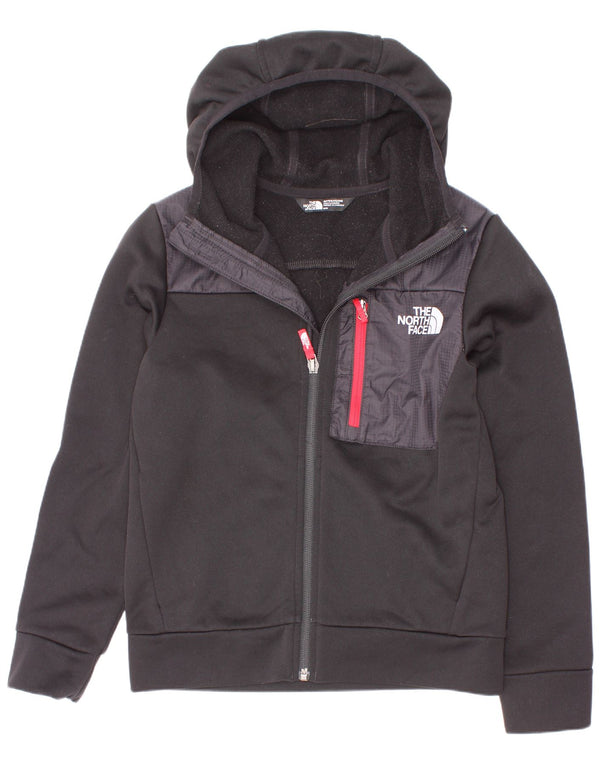 Suéter com capuz The North Face Boys Zip 9-10 anos médio preto colorblock