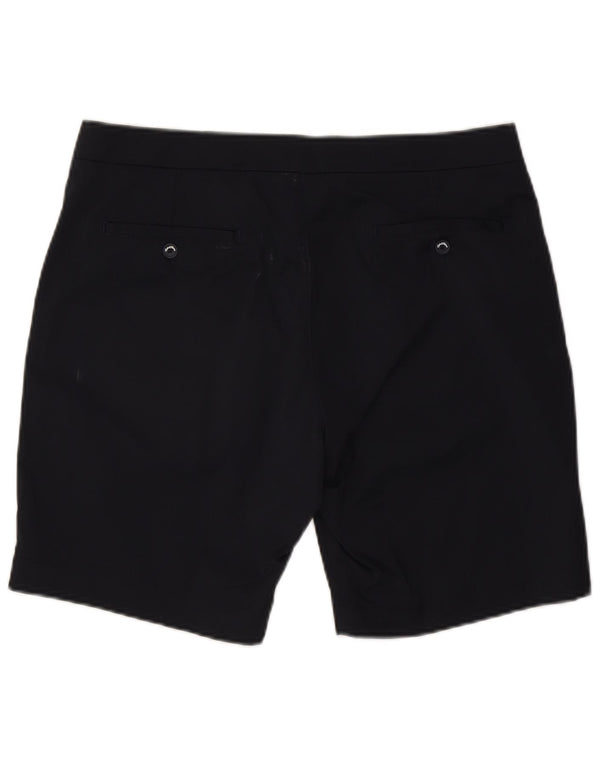 Conte of Florence Mens Chino Shorts IT 52 XL W38 Azul Marinho Clássico