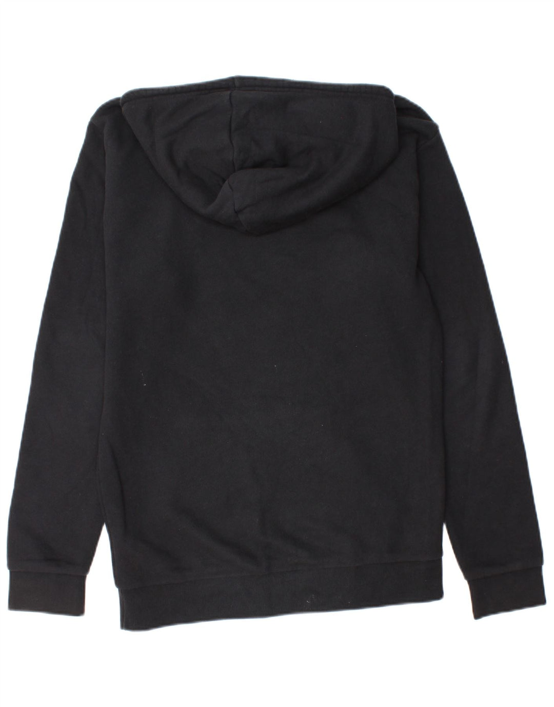 Adidas Mens Hoodie Jumper Pequeno Algodão Preto