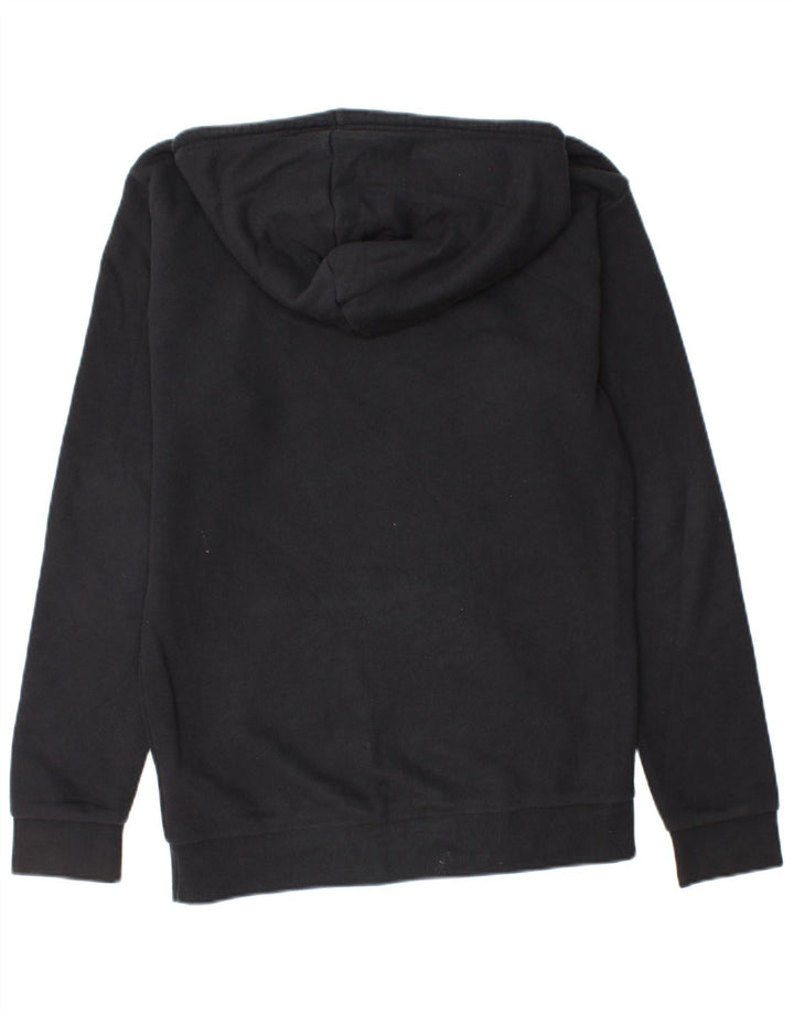 Adidas Mens Hoodie Jumper Pequeno Algodão Preto