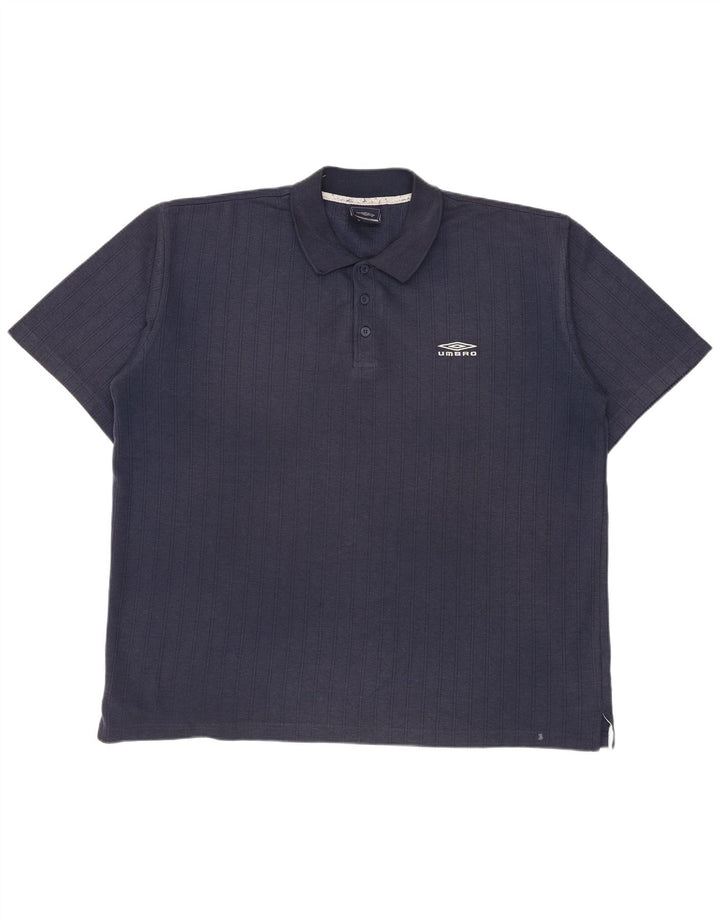 Camisa polo masculina UMBRO XL azul marinho