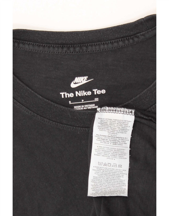 Camiseta masculina Nike Top pequeno algodão preto