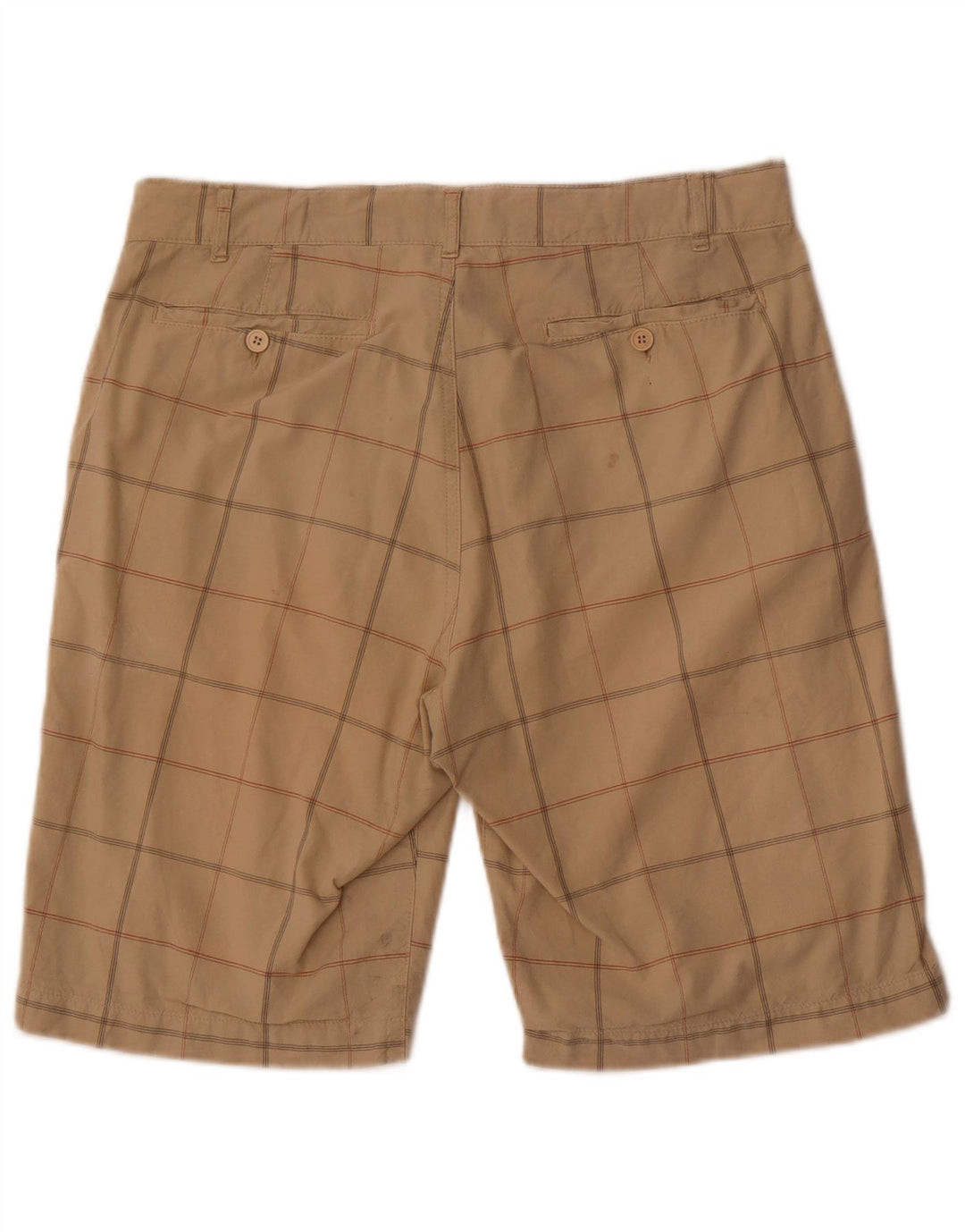 Shorts Chino Masculino Converse Médio W32 Algodão Xadrez Bege