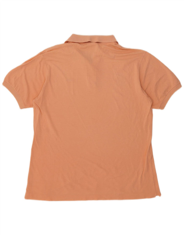 Camisa polo masculina Lacoste tamanho 5 grande laranja
