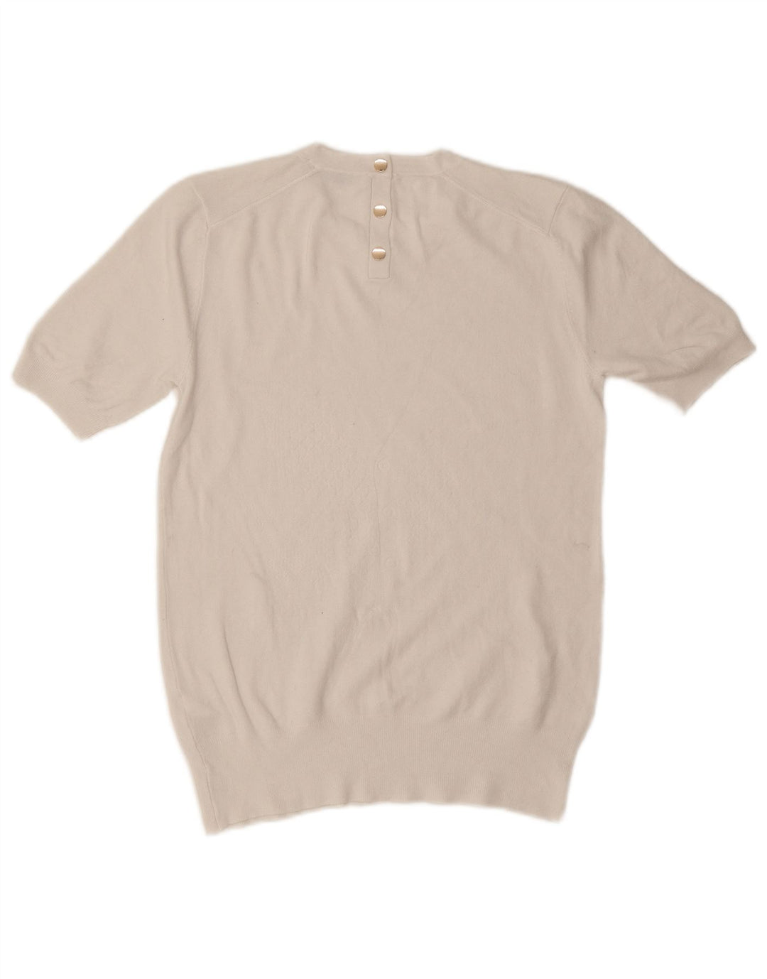 Blusa feminina Zara Top UK 14 grande viscose branca