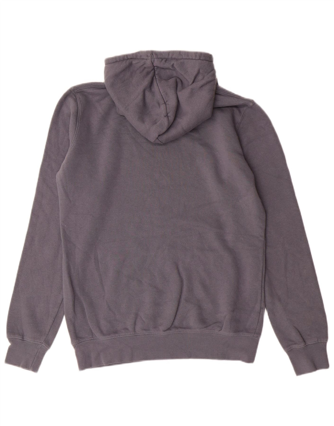 Suéter com capuz masculino Russell Athletic algodão cinza médio
