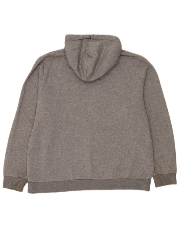 Puma masculino gráfico moletom com capuz XL cinza algodão