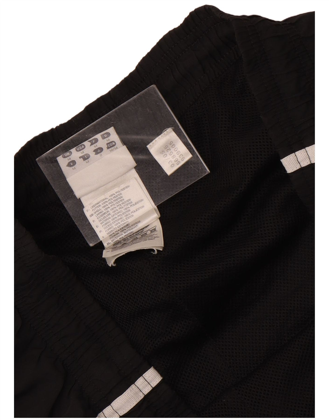 Shorts esportivos masculinos Adidas médio preto poliéster