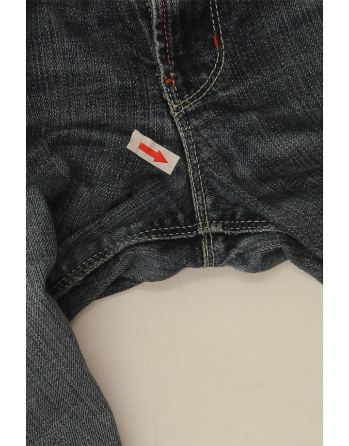 Calça jeans reta feminina GUESS W29 L27 azul