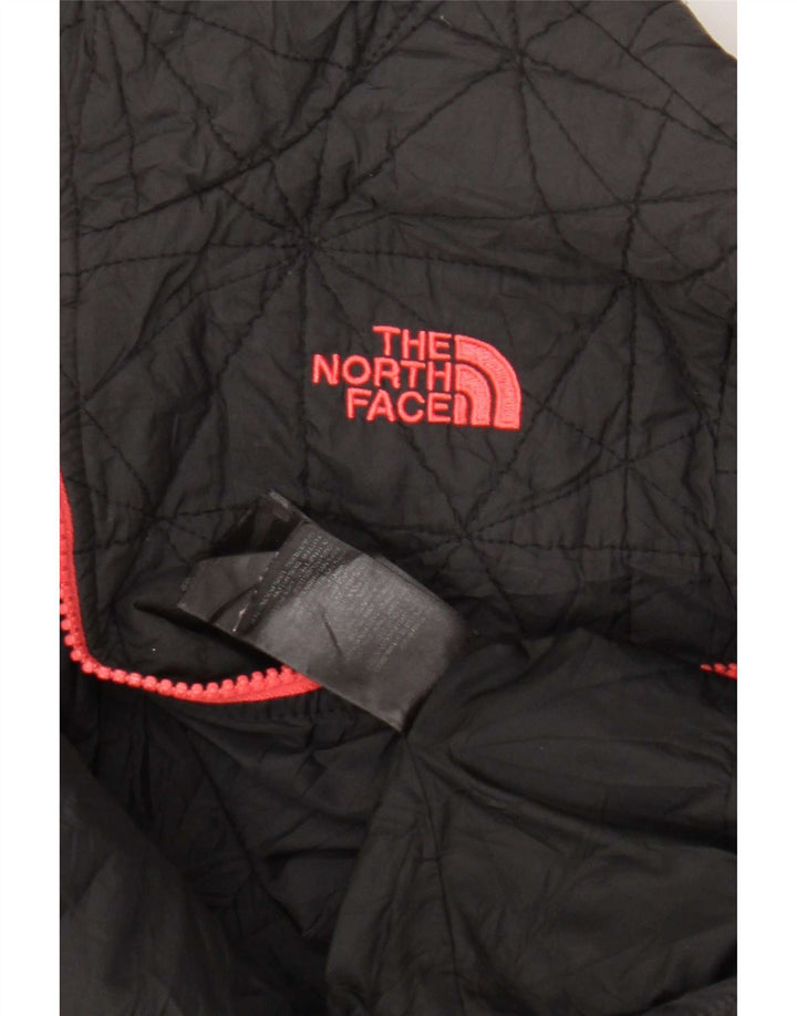 Jaqueta acolchoada feminina The North Face UK 10 poliéster cinza pequeno