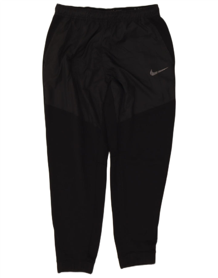 Nike Mens Dri Fit Calças de treino Joggers Grande Poliéster Preto