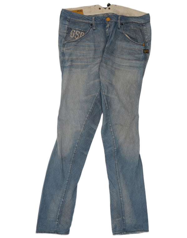 G-Star Masculino Slim Jeans W32 L34 Azul Algodão