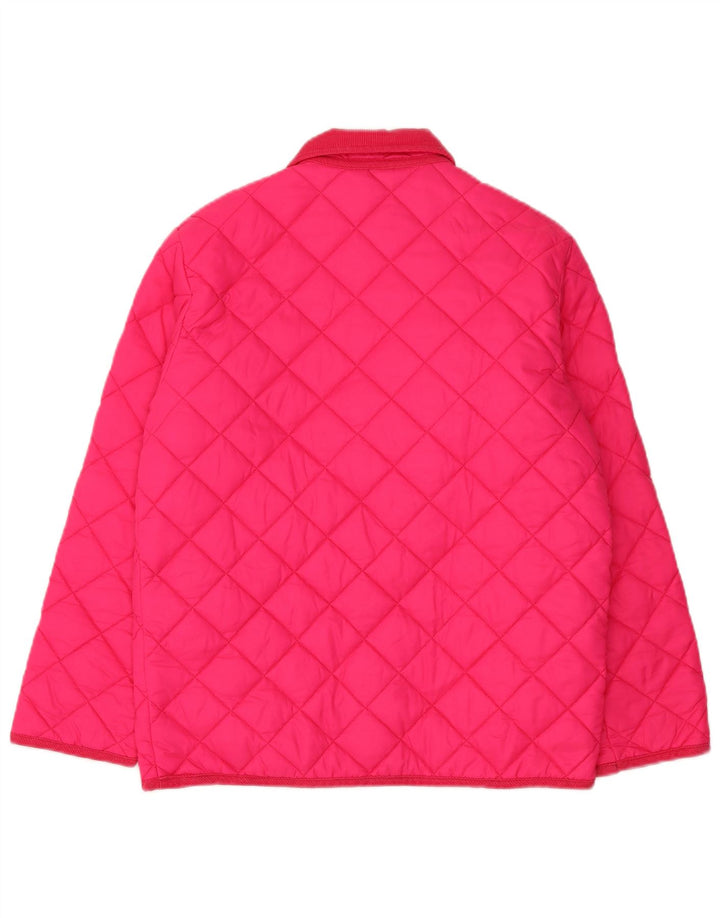 Casaco acolchoado BENETTON para meninas 11-12 anos XL rosa poliamida