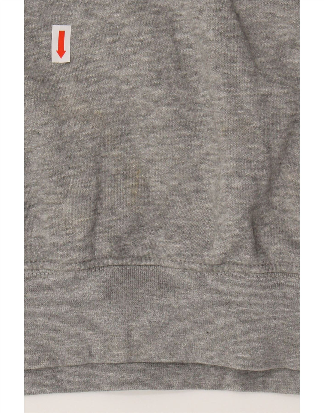 CHAMPION Suéter masculino com zíper e pescoço XS algodão cinza