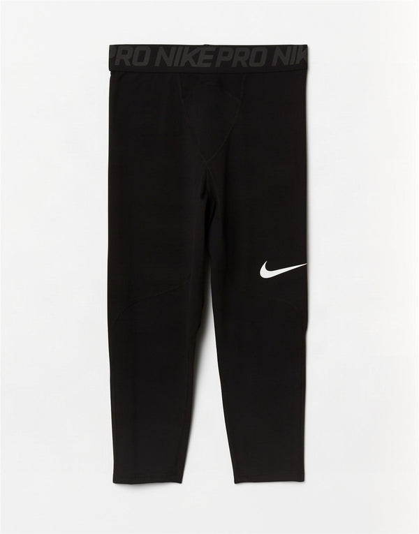 Nike Mens Dri Fit Graphic Capri Leggings Pequeno Poliéster Preto
