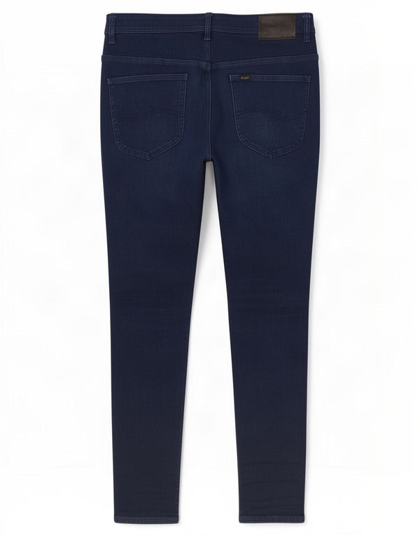 Lee Womens Z-One Tapered Jeans Skinny W34 L31 Algodão Azul