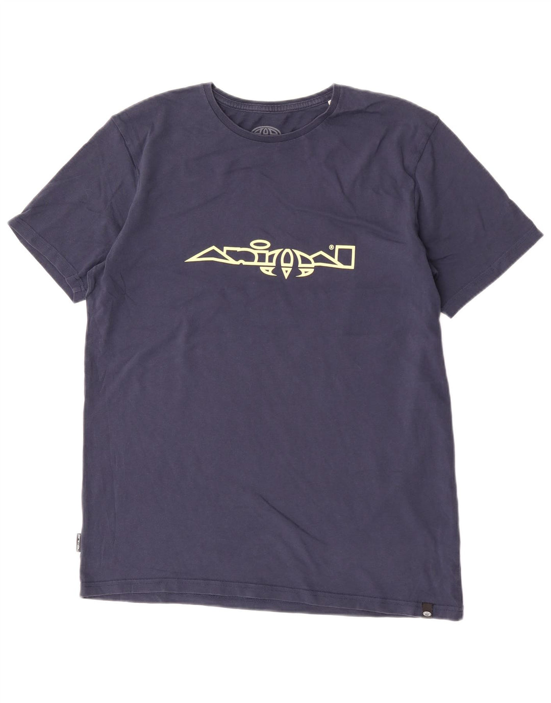 Camiseta Animal Masculina Gráfica Top Grande Algodão Azul Marinho